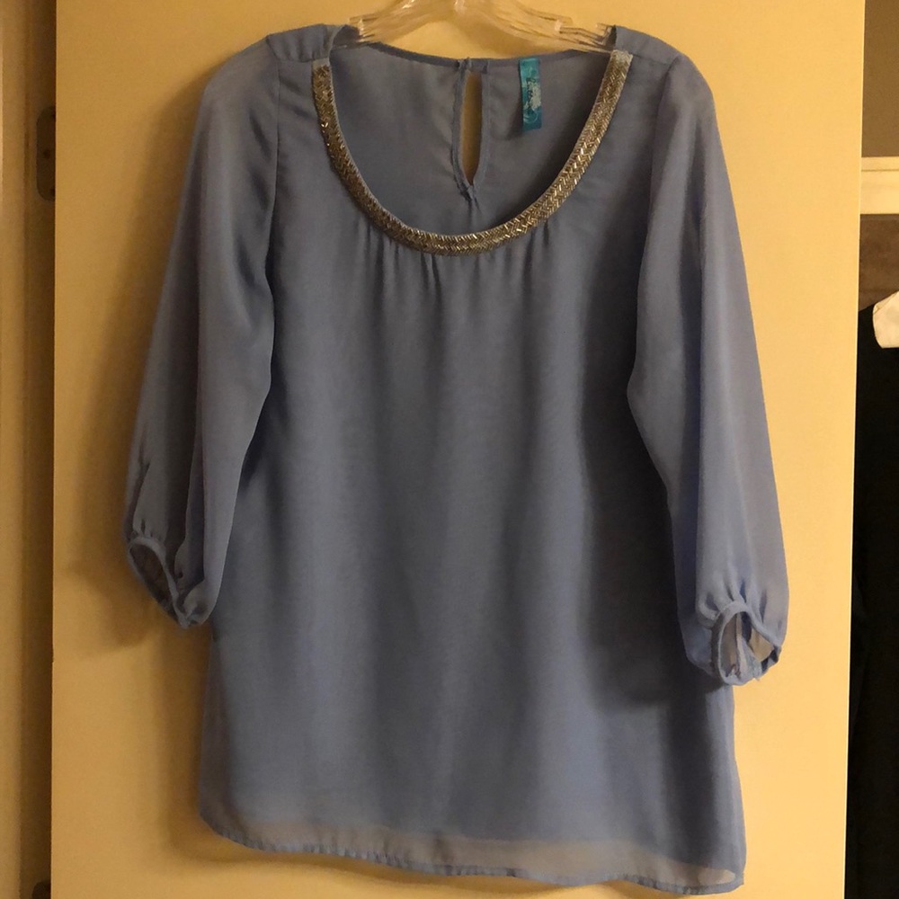 Blue blouse